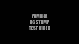 Yamaha AG STOMP test video