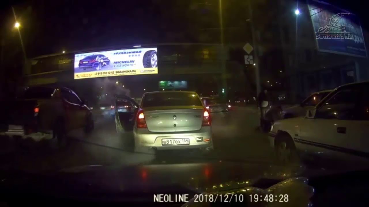 Хулиган на машине