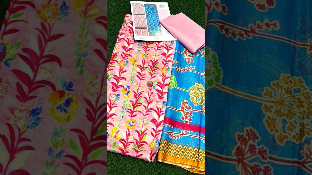 New desing sale best offer dhamaka offer mix brand 3pc Lawn collection new 2025 latest dezien