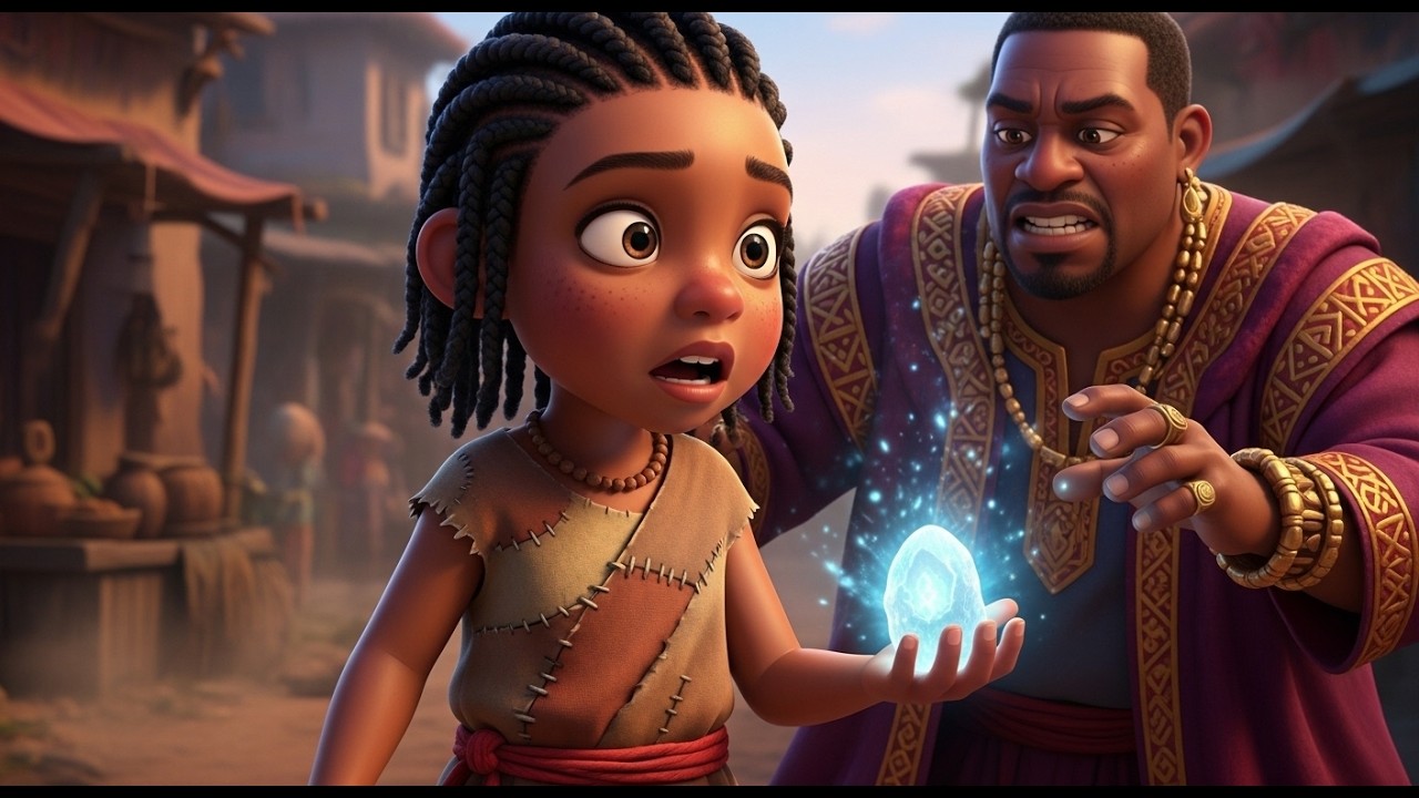 She Found a Glowing Stone in the Dirt… But It Belonged to the Sky God  African Folktale