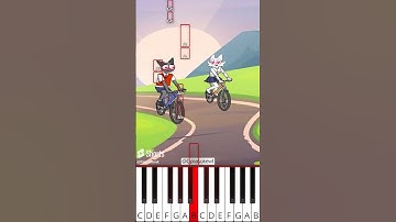 Squid game 2 DIET story Player 230 x Player 196 (@Opilasokewt) - Octave Piano Tutorial