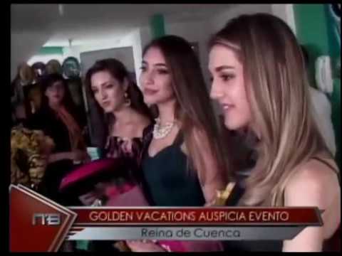 Golden Vacations auspicia evento Reina de Cuenca