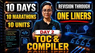 UGC NET COMPUTER SCIENCE MARATHON | DAY 2 | TOC & COMPILER | ADITI MAM