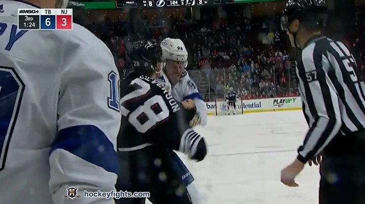 Mikhail Sergachev vs Damon Severson Feb 15, 2022