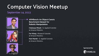 Computer Vision Meetup: ARMBench: An Object-Centric Benchmark Dataset for Robotic Manipulation Profile