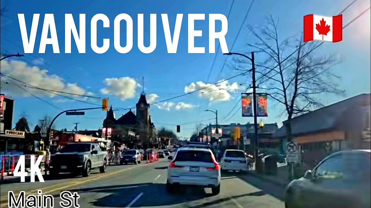 🇨🇦  [4K] 🌞 2026 February |  Winter Scenic Drive from Vancouver to Richmond BC,  Canada 