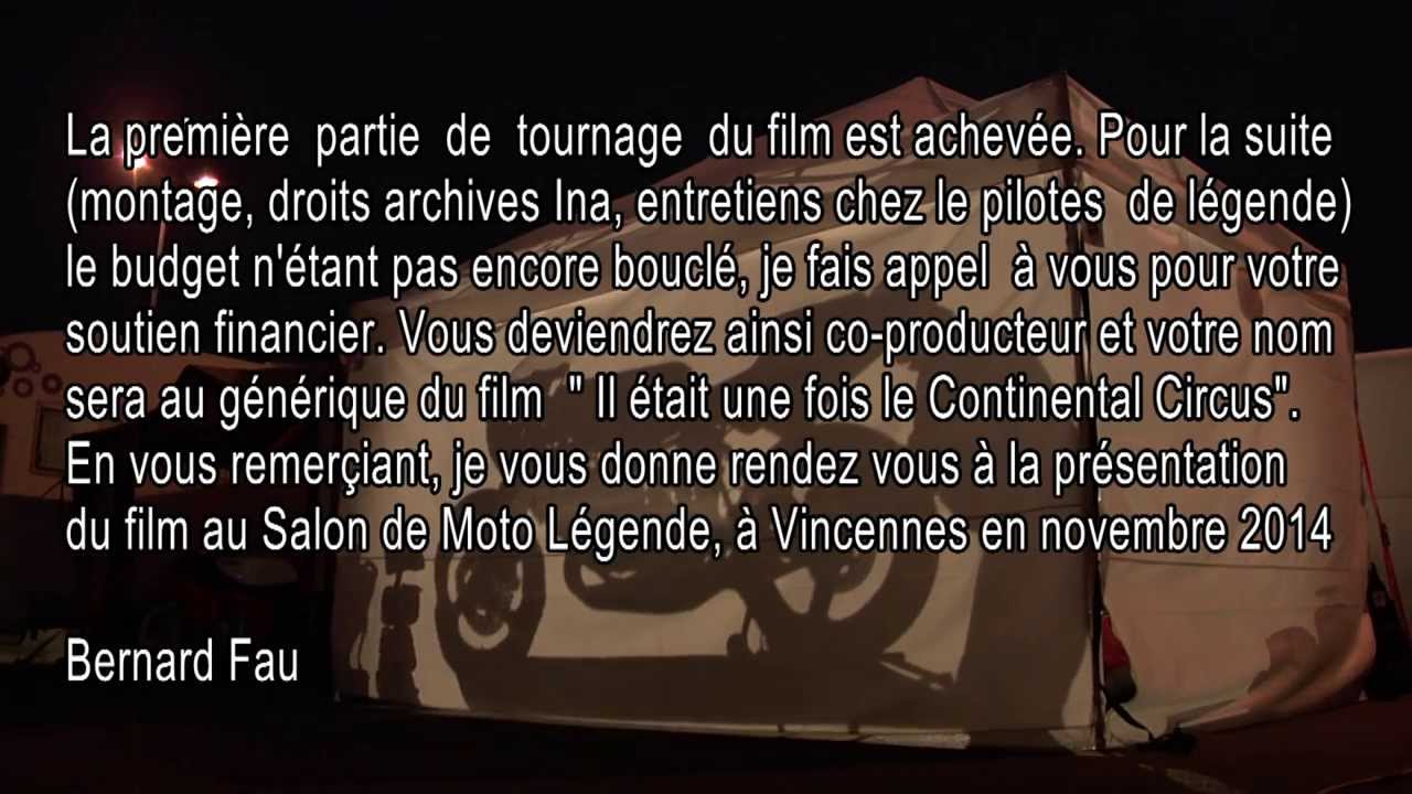 IL ETAIT UNE FOIS LE CONTINENTAL CIRCUS