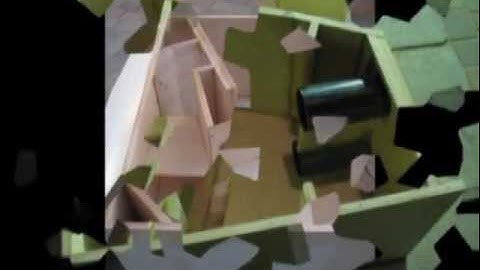 horn subwoofer Martin Audio WLX (рупорный сабвуфер ) .avi