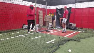 Barrier tee, net tee drill, net front toss
