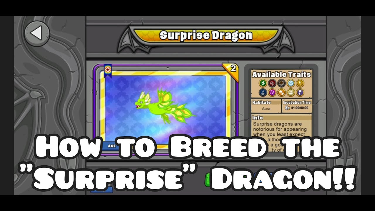 How to Breed the Surprise Dragon in Dragonvale/Breeding Guide/Breeding tips