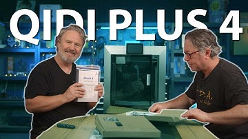 Qidi Tech Plus 4 -  3D Printer Unboxing and Setup