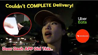 I can't believe this happened on Door Dash app during DELIVERY! Uber Eats Ride Along more bad orders