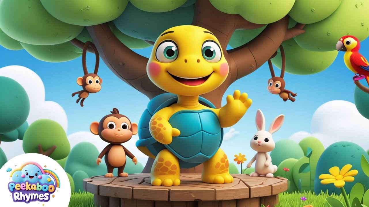 कछुआ भाई | Kachua Bhai | Chuk Chuk Rail | Billi Mausi | HIndi Rhymes | Peekaboo Rhymes