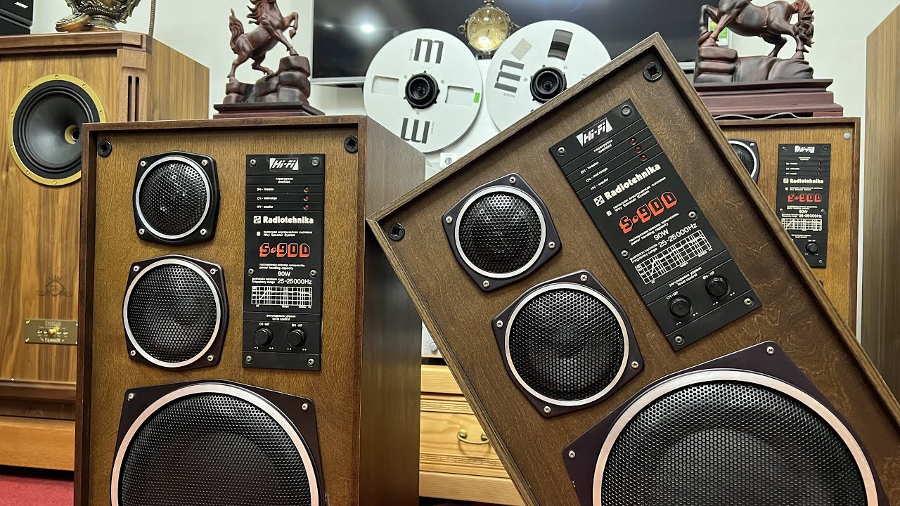 Lên Hình Chi Tiết Cặp Loa Nga - Radiotehnika - S90D 👉Tháng 10/1990 Hàng ...
