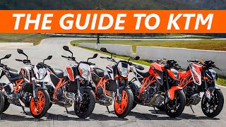 KTM 2024 Street Motorcycle Line Up Explained!