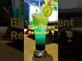 Made by Me Mojito🍹😁!! Blue Current Refresher !!🍹 The Crispy Hawkers kashipur 💥 #shorts #mojito
