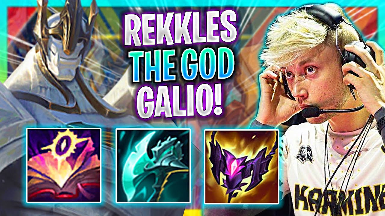 REKKLES IS A GOD WITH GALIO! | FNC Rekkles Plays Galio Mid vs Azir! | Preseason 2023