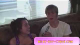 Miley Cyrus interview Lucas till