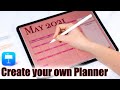 Create a Monthly Digital Planner in Keynote || MAY 2021 Digital Plan With Me