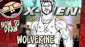 pic Wolverine Drawing Easy Realistic how to draw wolverine x men movie franchise narrated easy step by step tutorial