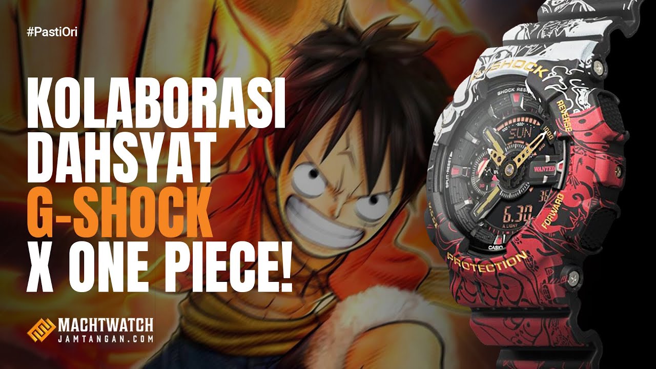 Kolaborasi Dahsyat G Shock X One Piece Jamtangan Gshock Youtube