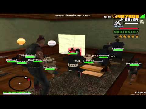 إحتلال البنك من قبل وحوش خلط