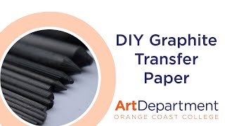 DIY Graphite Transfer Paper for Drawings