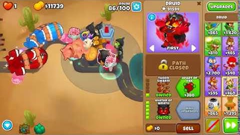 Bloons TD 6 - Easy Strategy - End Of The Road - CHIMPS Mode! 14+