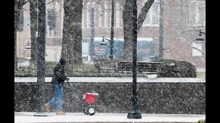 Snow starts to fall, potential for up to 12 inches in Southern Illinois