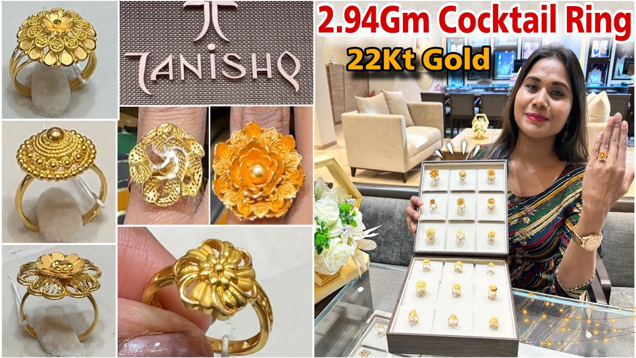 Buy Classic 22 Karat Yellow Gold Glossy Ring at Best Price | Tanishq UAE