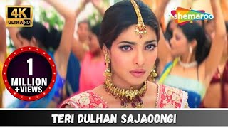 Teri Dulhan Sajaoongi - 4K Video | Barsaat (2005) | Priyanka Chopra, Bipasha Basu | Alka Yagnik