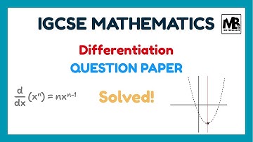 Differentiation in IGCSE Mathematics 0580 non calculator