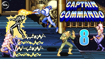 Captain Commando (1991) Arcade Stage 8