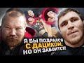 Мариф Пираев против качка 105кг/против двоих сразу, звезды TopDog/сломали #Мариф #Пираев #Бунин