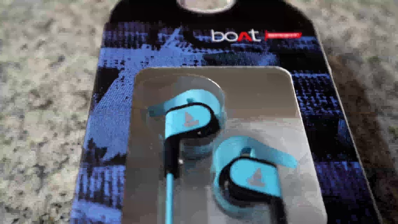 boAt Bassheads 242 Earphone Blue YouTube