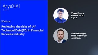 Paper Presentation: The risks of AI Technical Debt in Financial Services