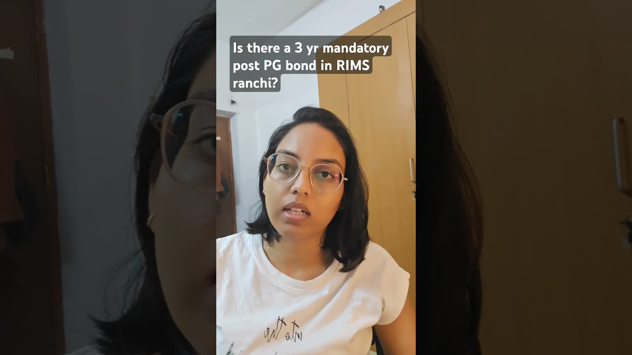 Bond posting in RIMS ranchi 