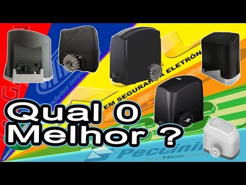 ✅ Como ESCOLHER motor portão ELETRÔNICO, deslizante, qual MELHOR marca