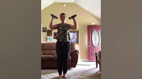 Leslie Sansone 19 mins strength workout.