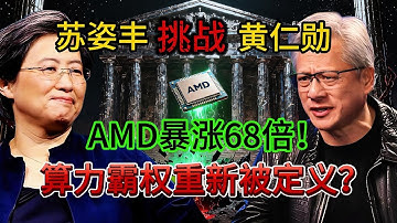 AMD 苏姿丰，从 2.9 美元废股到挑战英伟达垄断！押 AMD 翻倍还是英伟达稳赚？【2025 AI 算力决战】#AMD #英伟达 #苏姿丰 #黄仁勋 