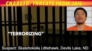 CHARGED Threats From Jail Against Woman Children