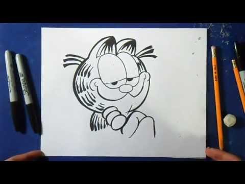Vidéo: Comment Dessiner Garfield
