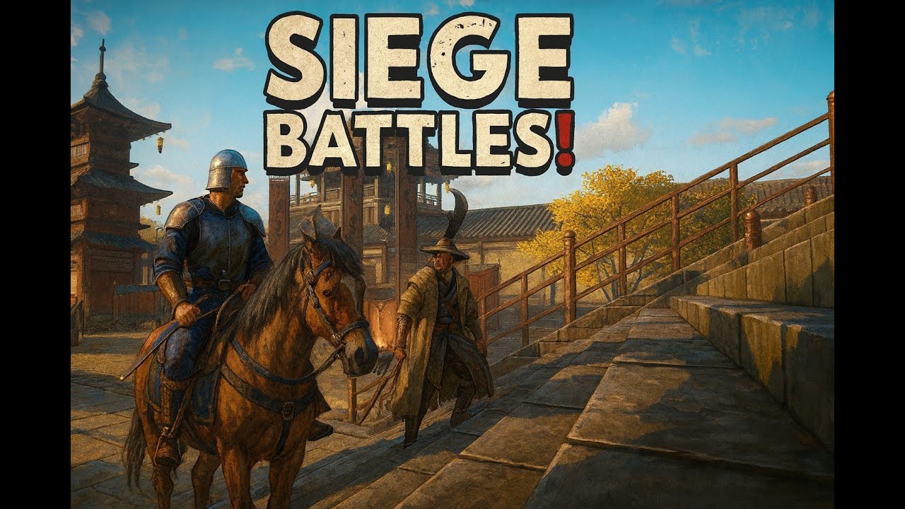 Conqueror’s Blade 2025 Siege Defense — Archer Wall & Glaive Main (Best Weapon for Battles?)