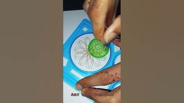 Spirograph art ❤️ #viral #shorts #art #satisfying #asmr