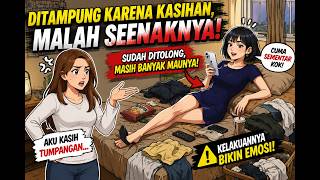 Friends of Kampung Numpang Stay, But Their Behavior Makes You Emotional | Episode 1 #animation #d...