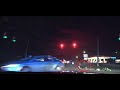 dirt bike crash into the car