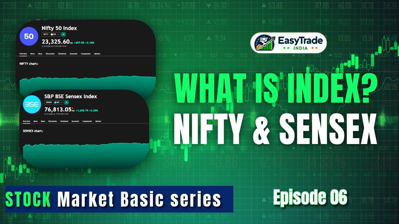 What is Index, Nifty & Sensex? | Stock Market Explained for Beginners | Easy Trade (Ep. 6)