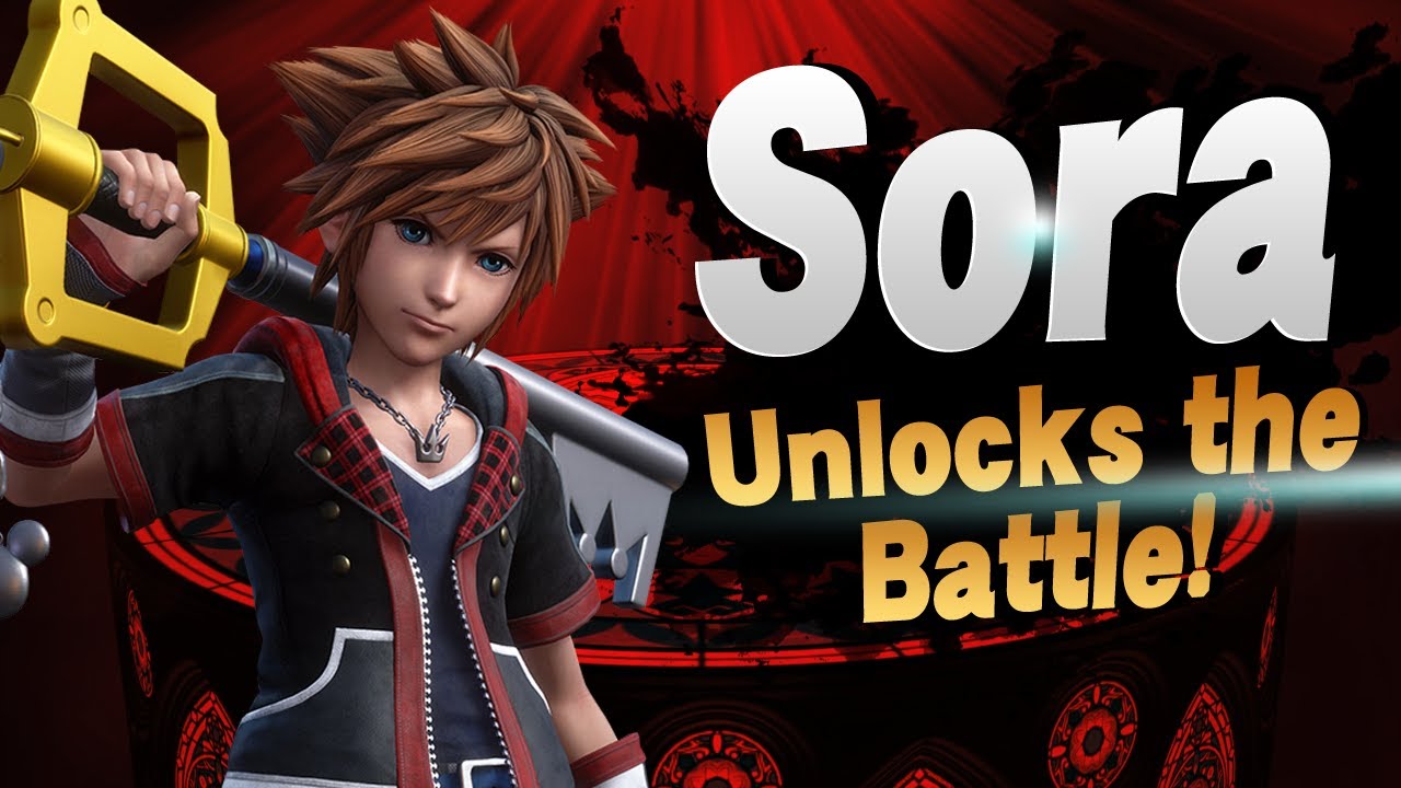 SORA FROM KINGDOM HEARTS IN SUPER SMASH BROS. ULTIMATE! | SMASH