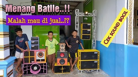 Luar biasa sound bocil ini suara nya gak ada obat rizki audio miniatur sound system