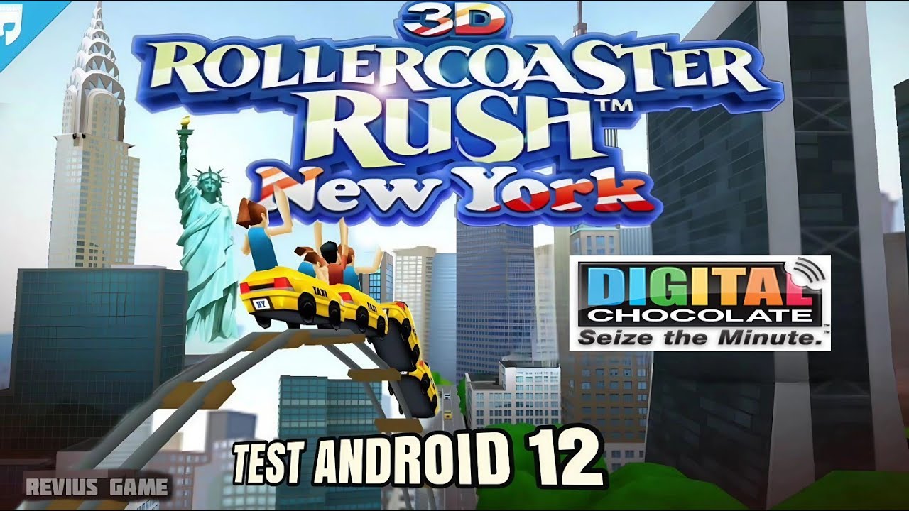 Rollercoaster 3D Rush New york Android YouTube